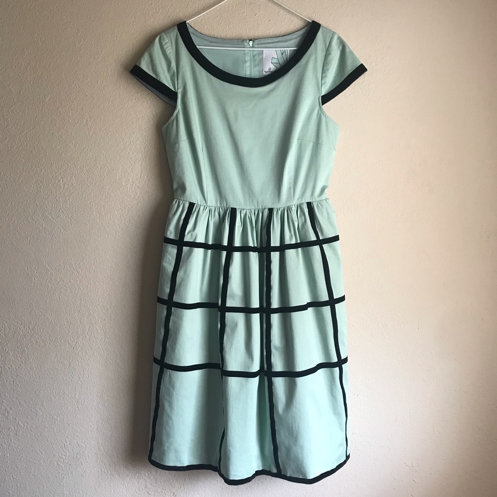ModCloth Geode As Grid As It Gets Dress